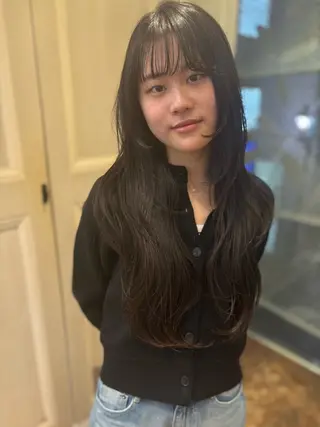 ロング ヘアアレンジ shizuki🌙 /ヘアカラーのヘアスタイル