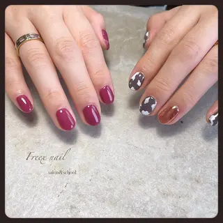 ネイル Freex nail所属・freex nail /ニュアンス/個性派のネイルデザイン