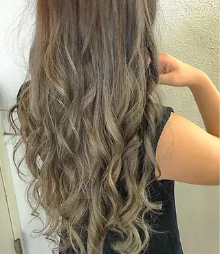 ロング カラー 髪質改善/美髪矯 正ヤマモトハルキのヘアスタイル