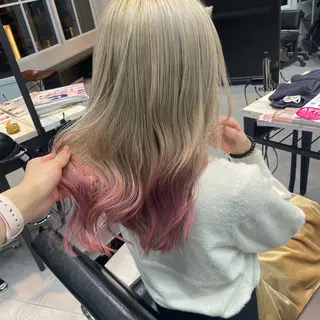 ロング 🫧艶髪/ブリーチ 🐳honami🫧のヘアスタイル