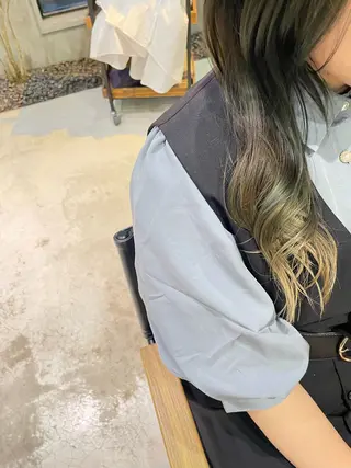 ロング カラー 艶髪/透明感カラー/ 韓国/nonokaのヘアスタイル