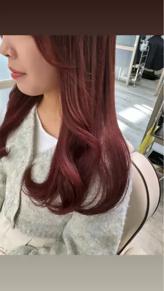 カラー 髪質改善×艶カラー Haruのヘアスタイル