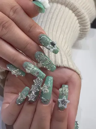 ネイル 持ち込み長さだし特化 NAO/心斎橋ネイルのネイルデザイン