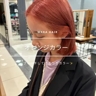 ショート カラー wakana 【ブリーチカラー】のヘアスタイル