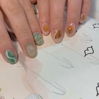 ネイル mana ☾のネイルデザイン