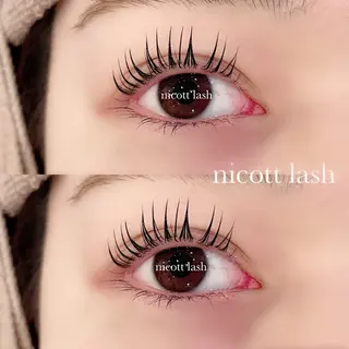 マツエク・マツパ sarah by nicottのマツエク・マツパデザイン