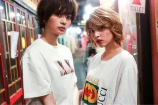 ミディアム カラー パーマ 💘透明感カラー💘 沖本 将宏のヘアスタイル