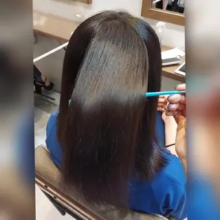 パーマ ミディアム あかね☆ヘアアレンジ /ボブ/縮毛矯正のヘアスタイル