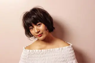 ショート カラー パーマ ✨U-topia渡邉 大樹【公認資格有】✨のヘアスタイル