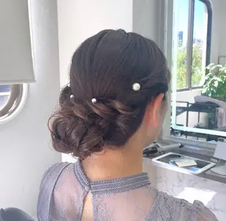 ヘアアレンジ JPCY MIRIYAのヘアスタイル