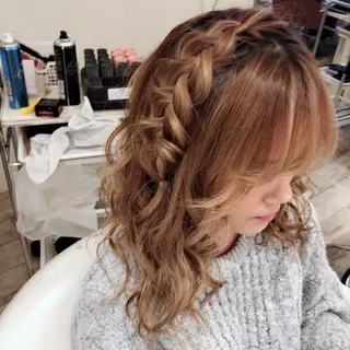 ミディアム Hair&Rich  style　genesis所属・早朝、日祝セット🉑 TSUBASAのヘアスタイル