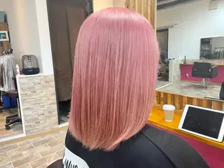 セミロング SALOWIN心斎橋Suite店所属・洗っても取れない 髪質改善|OJIROのヘアスタイル