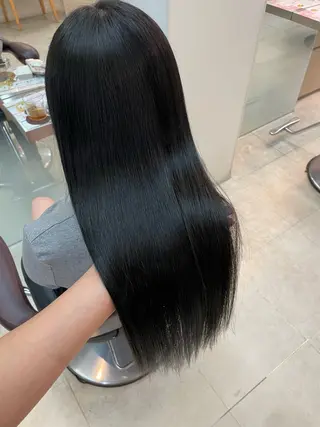 ロング カラー ✰︎Rad✩.*˚‪ カノンのヘアスタイル