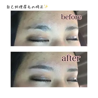 ショート ミディアム セミロング ロング カラー パーマ ヘアアレンジ ネイル マツエク・マツパ 眉毛サロン DUAL 恵比寿の眉毛・アイブロウイメージ