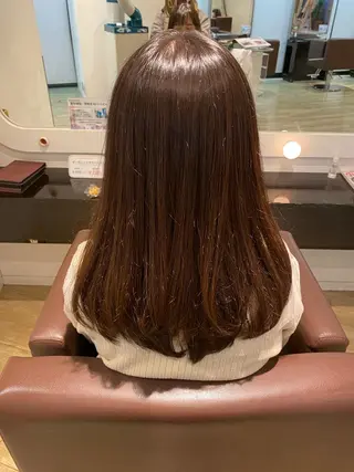 ロング XXXY'S Color Flip所属・小宮 真理奈のヘアスタイル
