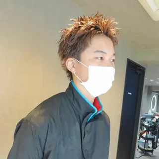 ショート メンズ ヨシカワ タツキのヘアスタイル