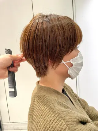 ショート 【ショート、艶髪】 新海龍哉のヘアスタイル
