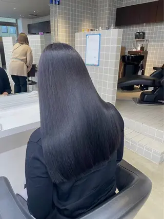 ロング カラー 🥣大人っぽ韓国 スタイル🥣アヤノのヘアスタイル