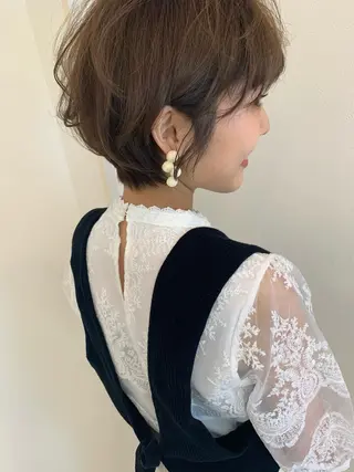 ショート 田中 亜沙美のヘアスタイル