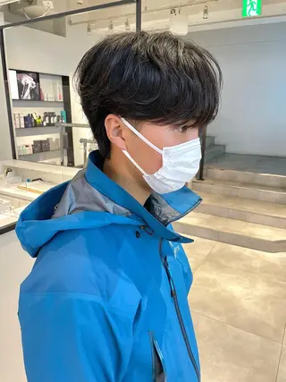 ショート パーマ メンズ 🇰🇷カルマパーマ kaito🇰🇷のヘアスタイル