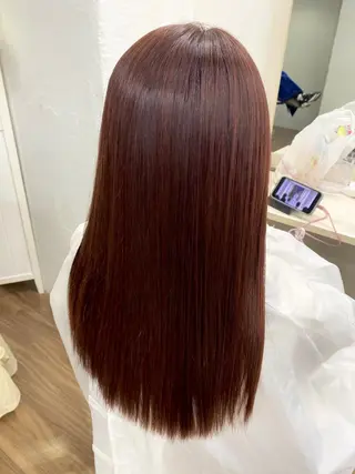 ロング GLOSS 心斎橋 山上のヘアスタイル