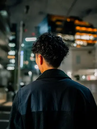 ショート カラー パーマ メンズ 🔗メンズサロン🔗 Kieのヘアスタイル