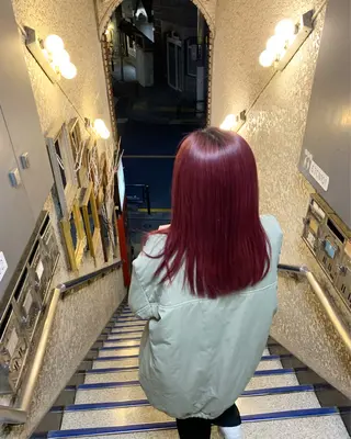 セミロング カラー 小林 千紗のヘアスタイル