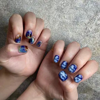 ネイル Amber21.所属・Nagahama Akariのネイルデザイン