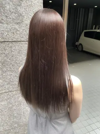 ロング 髪質改善× ブリーチなしyutoのヘアスタイル
