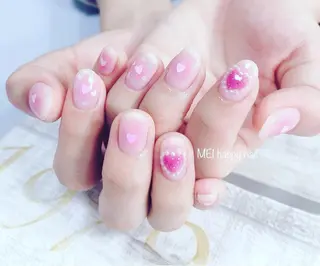 ネイル 北浦和 自爪育成ケアのネイルデザイン