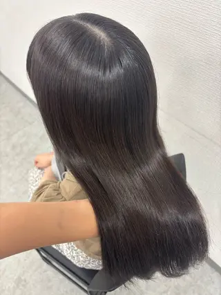 ロング カラー 韓国トレンドヘア🤍 Chima🤍のヘアスタイル