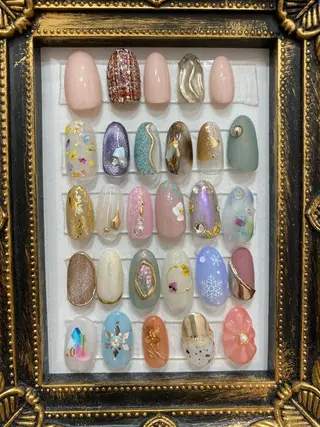 ネイル GODDESSNAIL所属・GODDESNAIL satomiのネイルデザイン