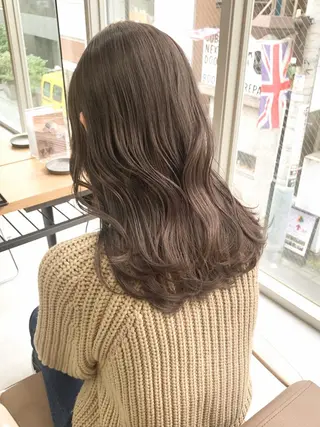 ロング カラー SAKURA 原宿所属・なかの たくみのヘアスタイル