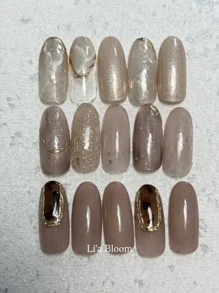 ネイル Li'a Bloom所属・🦋🤍 madoka🤍のネイルデザイン