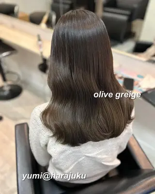 セミロング カラー パーマ ヘアアレンジ メンズ ワット 原宿のヘアスタイル