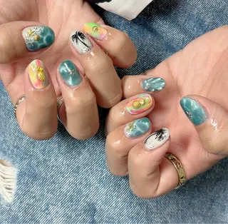 ネイル 市川駅 ✿中津のネイルデザイン