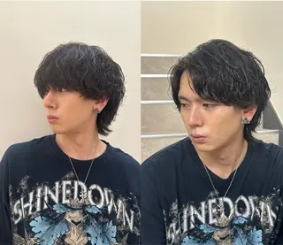 パーマ メンズ 松田 潤平／メンズ特化のヘアスタイル