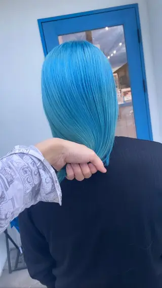 ミディアム メンズ カラー キッズ corazon ブリーチのヘアスタイル