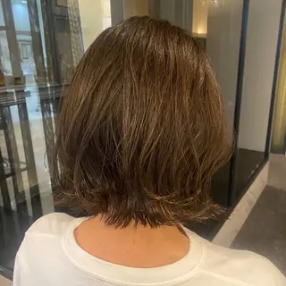 カラー MASHU Machela店所属・ゆいな/大阪🎀 透明感カラー😳🫧のヘアスタイル