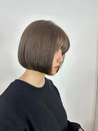 ミディアム 塩田 悠我のヘアスタイル