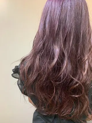 ロング カラー natsu fujinoのヘアスタイル