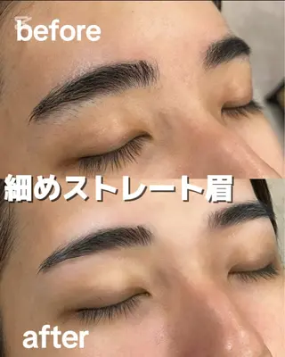 メンズ アイブロウ BARBER MIKI所属・BARBERMIKI 眉/シェービングのその他イメージ