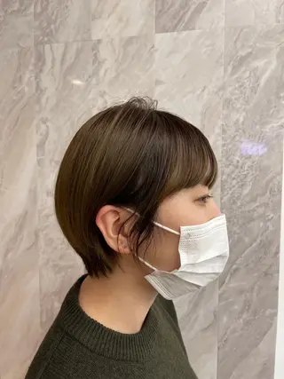 ショート himeka🪽 アレンジ/ブリーチのヘアスタイル