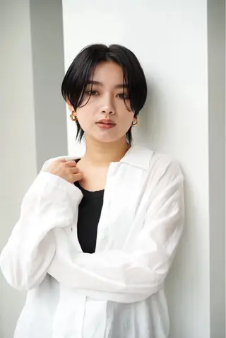 ショート カラー 加賀 千聖 /soigneのヘアスタイル