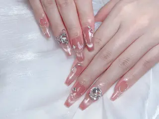 ネイル M🌷nail 長さだし専門店のネイルデザイン