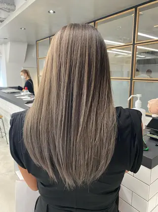 ロング カラー ✨大人韓国レイヤー ✨吉原 潤✨のヘアスタイル