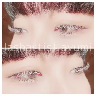 マツエク・マツパ Tweedia所属・. ayumiのマツエク・マツパデザイン