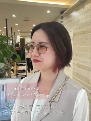 ミディアム カラー hana✿ /透明感カラーのヘアスタイル