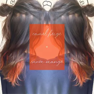 ロング 川越 輝梨奈のヘアスタイル