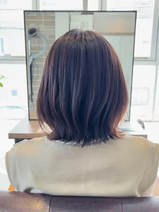 ミディアム AKARI🌟ボブ/ ハイライト/似合わせのヘアスタイル